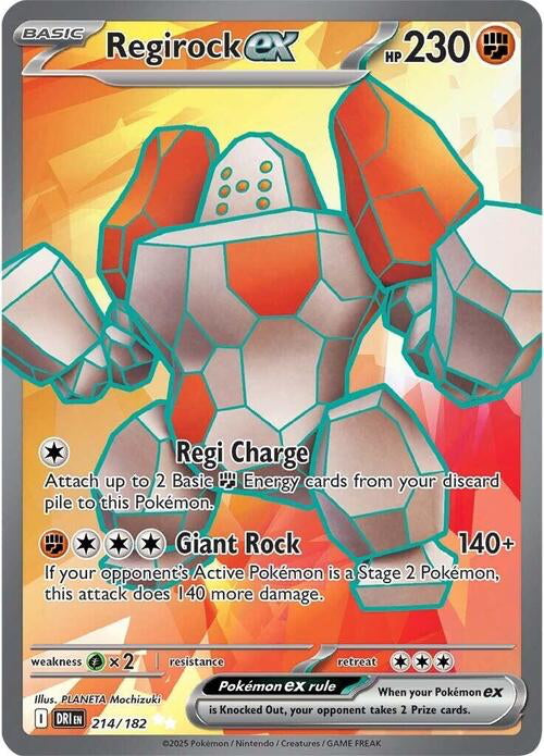 Destined Rivals Regirock #214/182